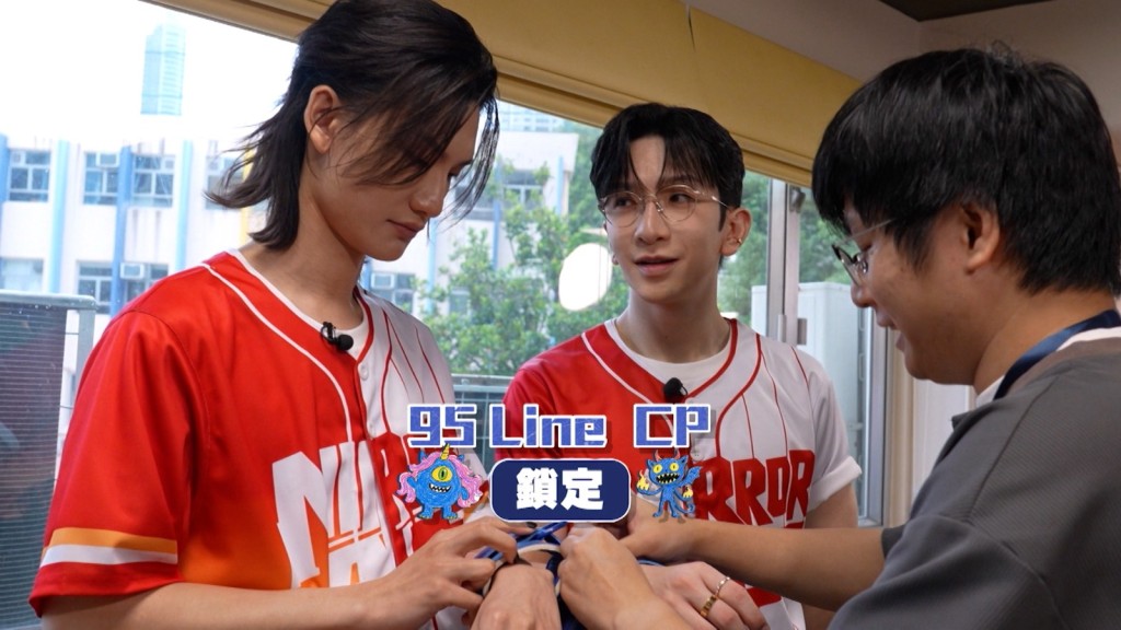 Jeremy、Anson Lo「95 line CP」。 Jeremy、Anson Lo「95 line CP」。