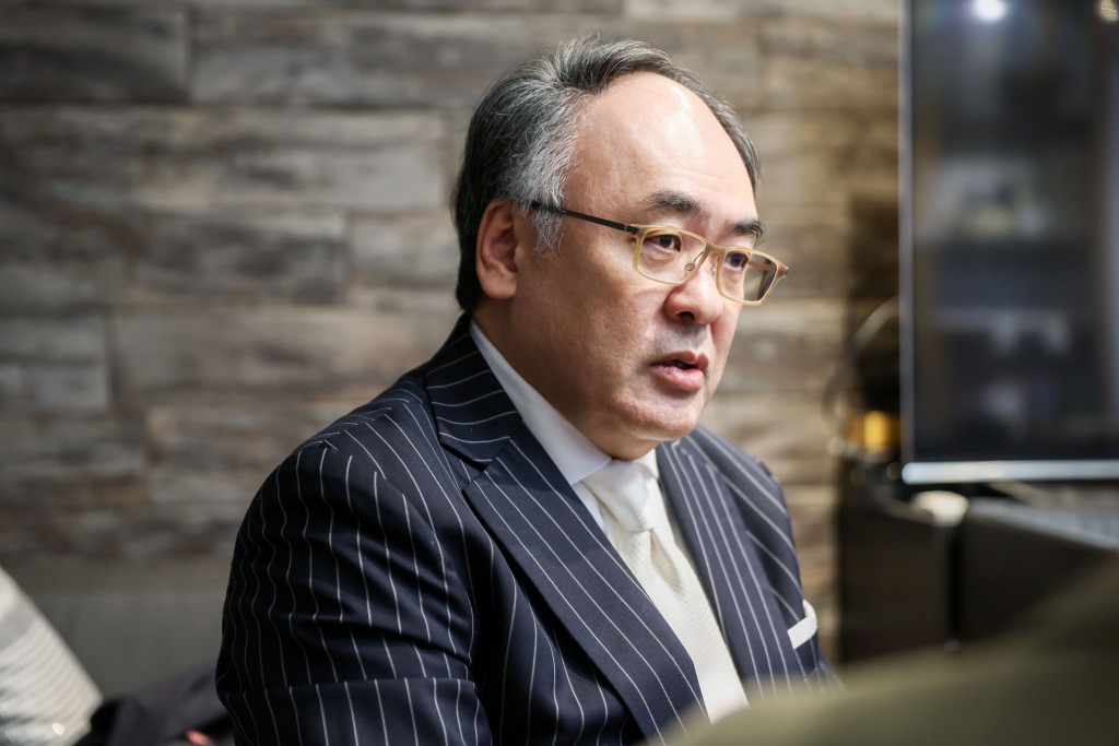 香港稻苗飲食專業學會主席江志恒。