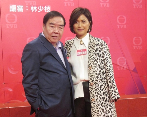 Kent哥在新劇演黑心貴利王，開心與邵美琪合作。