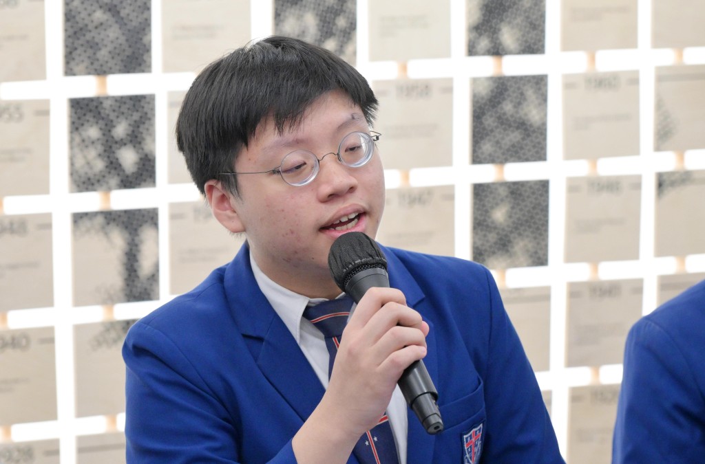 鄭子絃堅定表達讀法律是為要尋求公義,盡力做好自己。 鄭子絃堅定表達讀法律是為要尋求公義,盡力做好自己。