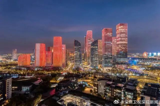 深圳福田市中心將於中秋國慶期間舉行特別燈光秀。