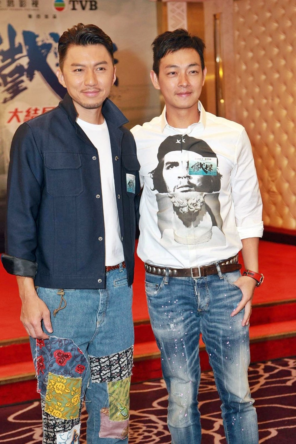 袁偉豪及梁競徽。