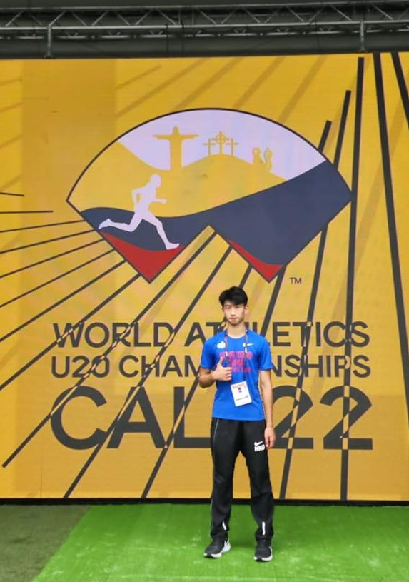 榛铭夫跳出7米62的距离，以总排名第8入决赛。 香港田径总会图片