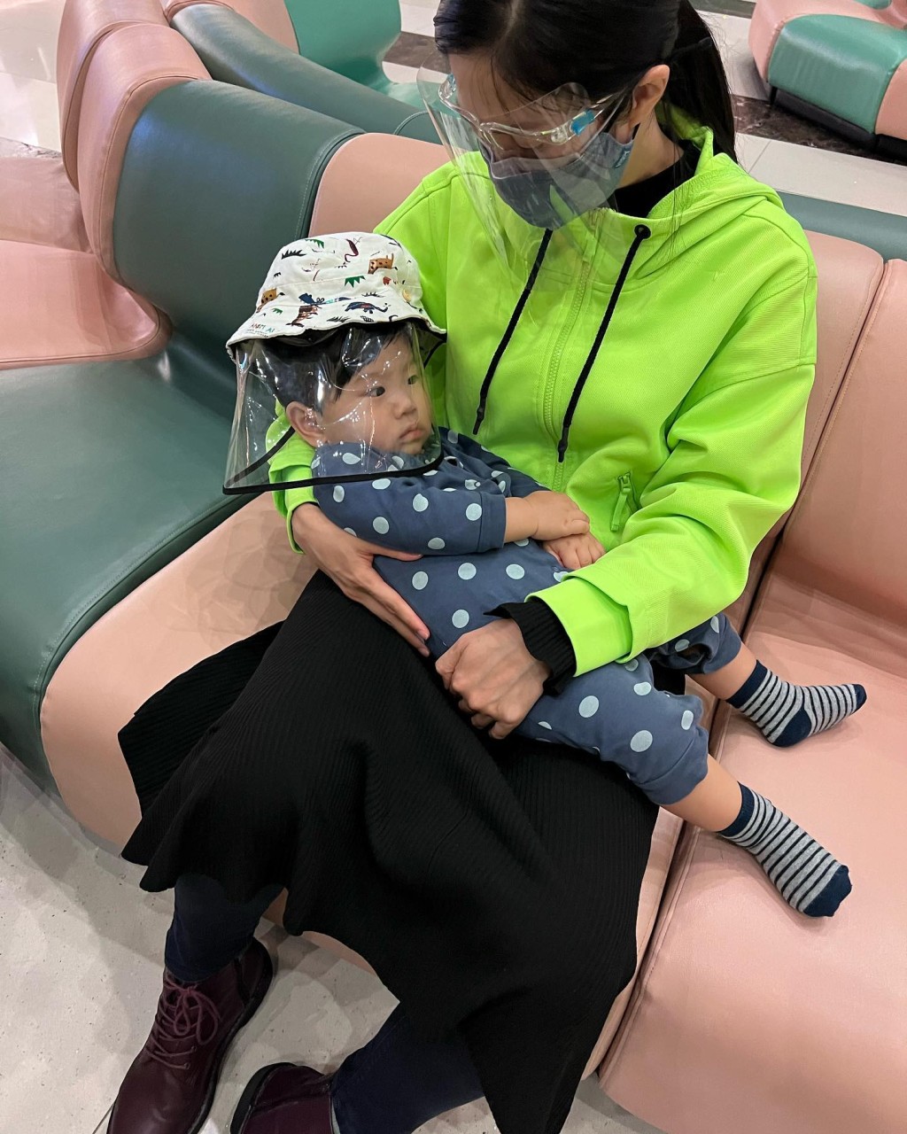 入院當日真係擔心死媽咪。