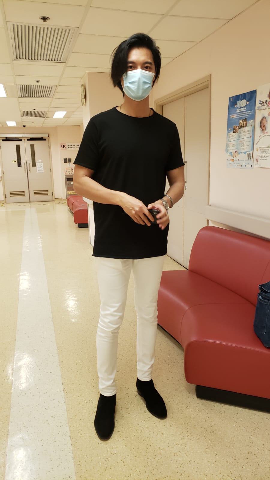 不過黎振燁覺得做埋「呢啲嘢」好對唔住個仔,不過叫佢承諾唔再犯錯,佢就話:「唔講呢個問題。」