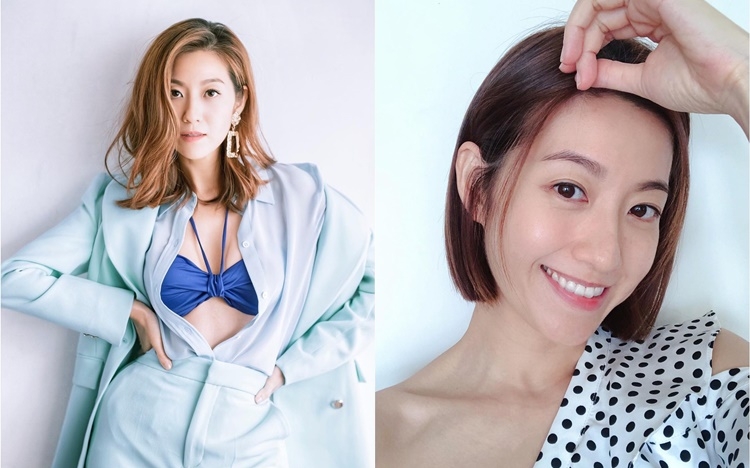 YoYo近日换了新发型。