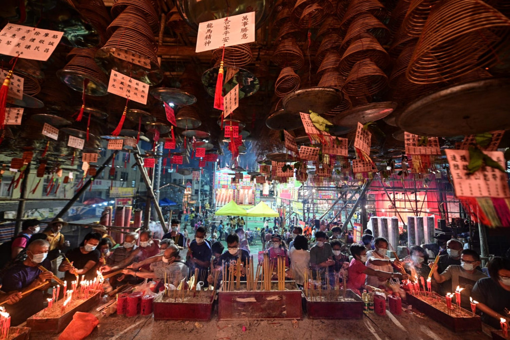 長洲舉行太平清醮。資料圖片