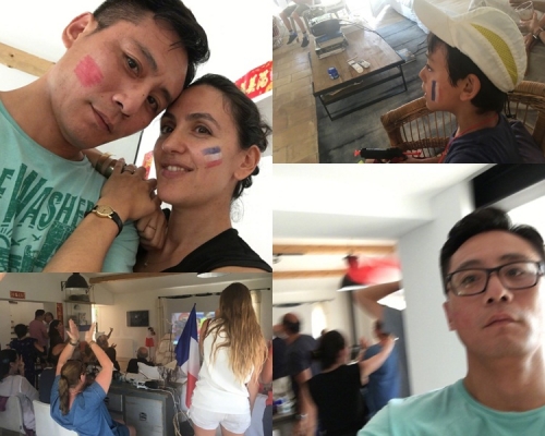 作為法國女婿，劉燁點都要捧場。