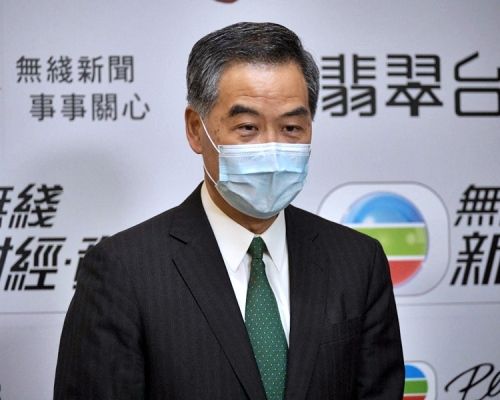 梁振英強調大聯盟非政府組織，無意亦無權代替政府工作。