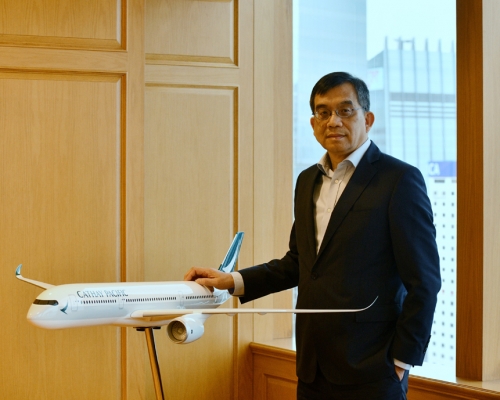 國泰航空行政總裁鄧健榮。 資料圖片