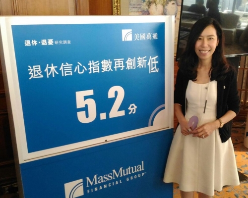 受訪者對夢想退休生活信心指數只有5.2分。