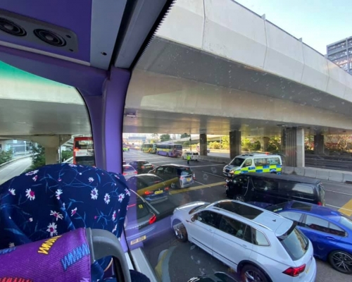 香港突發事故報料區FB圖片。