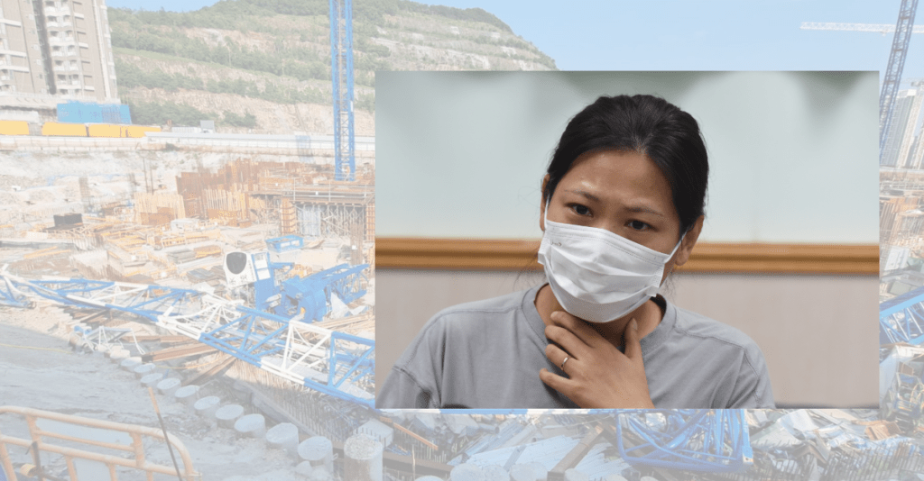 遺孀許太日前透過工業傷亡權益會宣布停收捐款並解釋緣由。資料圖片