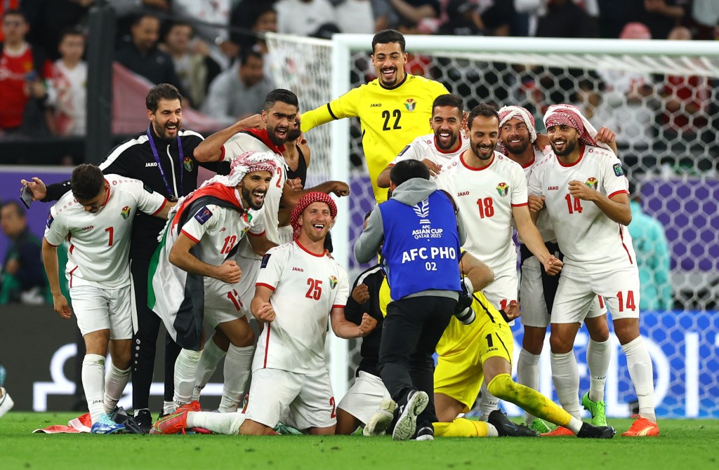 約旦首次躋身亞洲盃決賽。Reuters