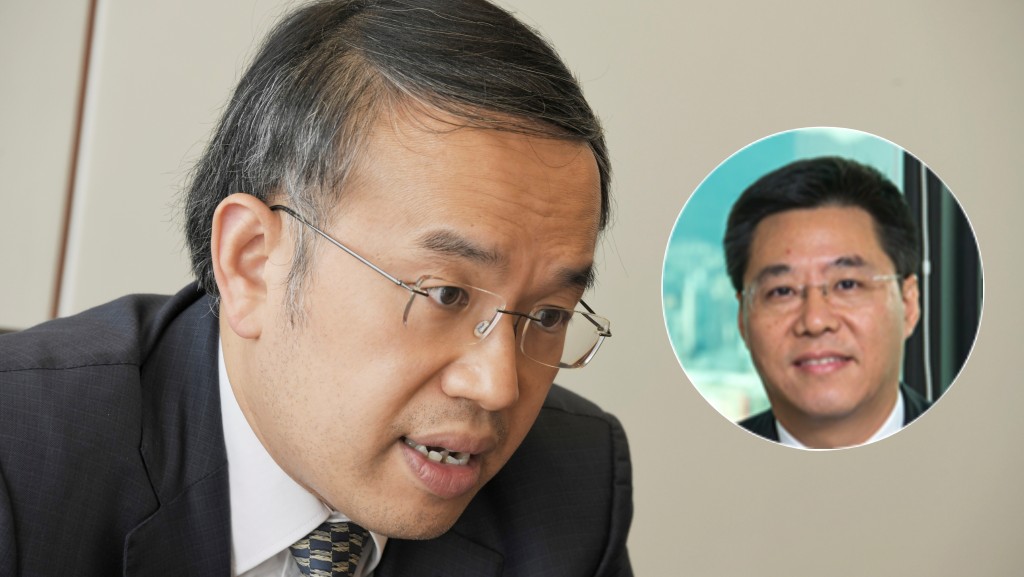 財經事務及庫務局局長許正宇(大圖)表示,授勳主要視乎有關人士對香港的貢獻。資料圖片