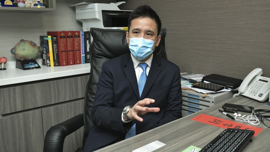感染及傳染病專科醫生林緯遜。資料圖片