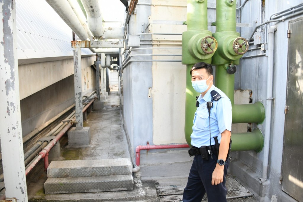 警方到場調查。