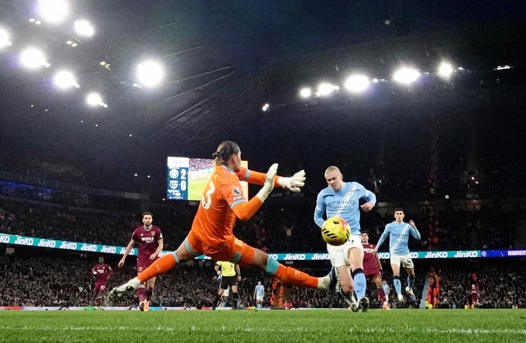 夏蘭特今場貢獻兩入球一助攻。路透社