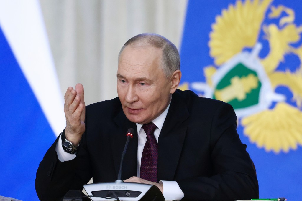 俄罗斯总统普京向美国提出一项「利益交换」条件,惟已遭美方特使拒绝。(美联社) 俄罗斯总统普京向美国提出一项「利益交换」条件,惟已遭美方特使拒绝。(美联社)