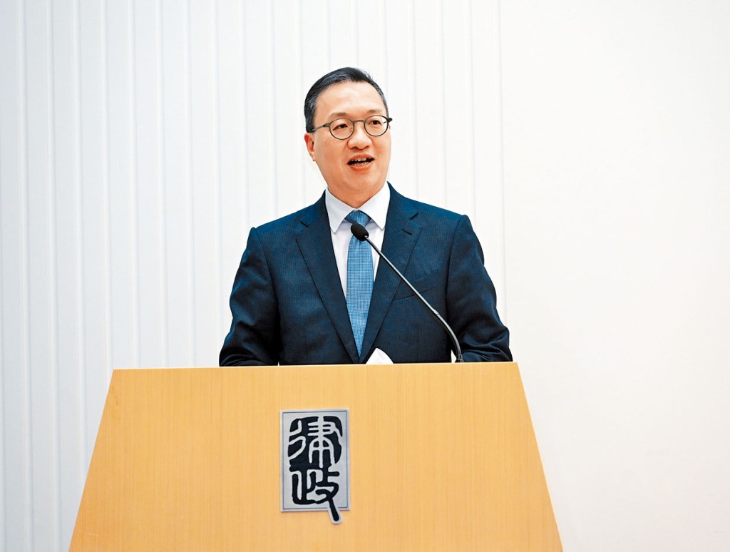 律政司司長林定國表示有關決定為年輕律師帶來新機遇。