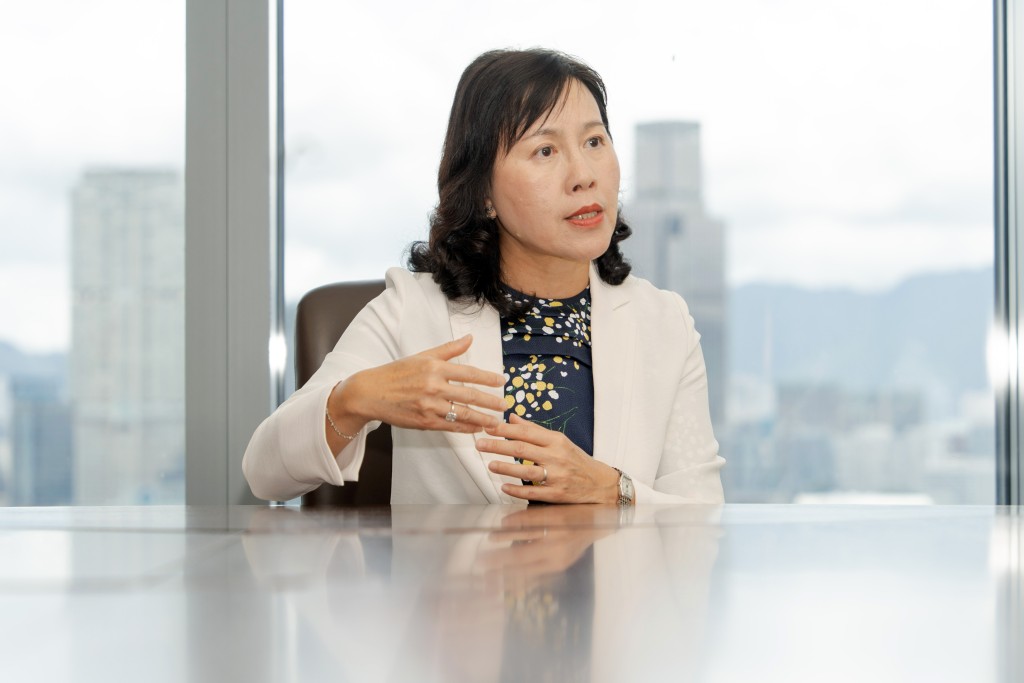 陳美寶表示,目前正在籌備及制訂管制細節。資料圖片 陳美寶表示,目前正在籌備及制訂管制細節。資料圖片