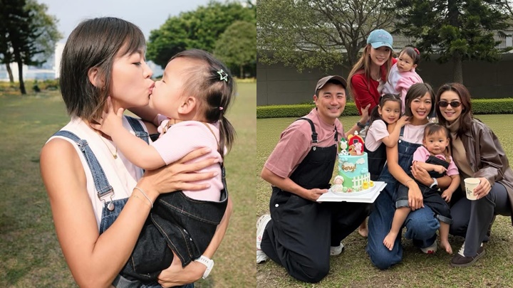 洪永城細女兩歲生日  被讚淡定見慣世面似大家姐