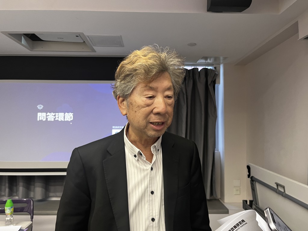 湯家驊表示經過內部檢討，未來參選策略不能再單靠一種模式。