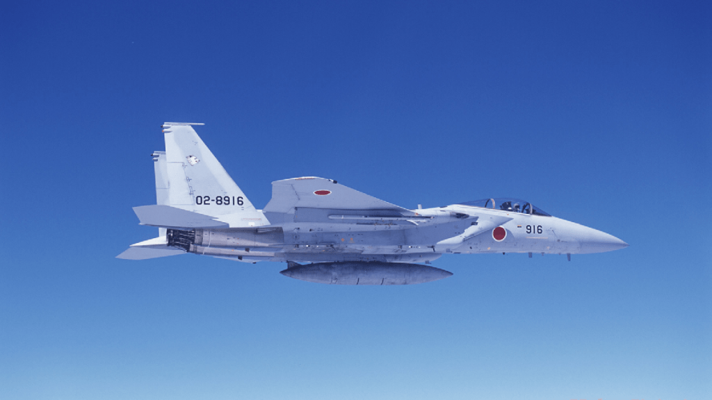 日本F-15J戰鬥機。(日本防衛省)
