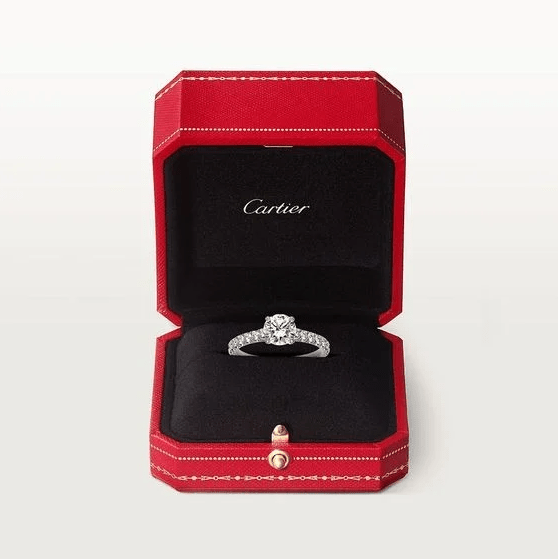 Cartier SOLITAIRE 1895 单钻戒指