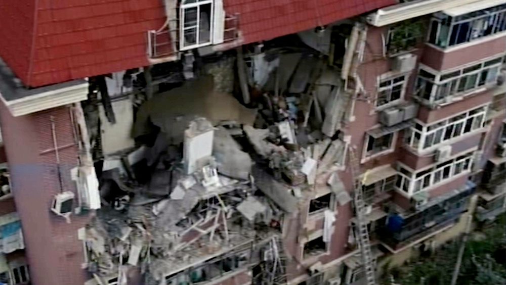 天津住宅爆炸事故已致1人死12傷3人失蹤。