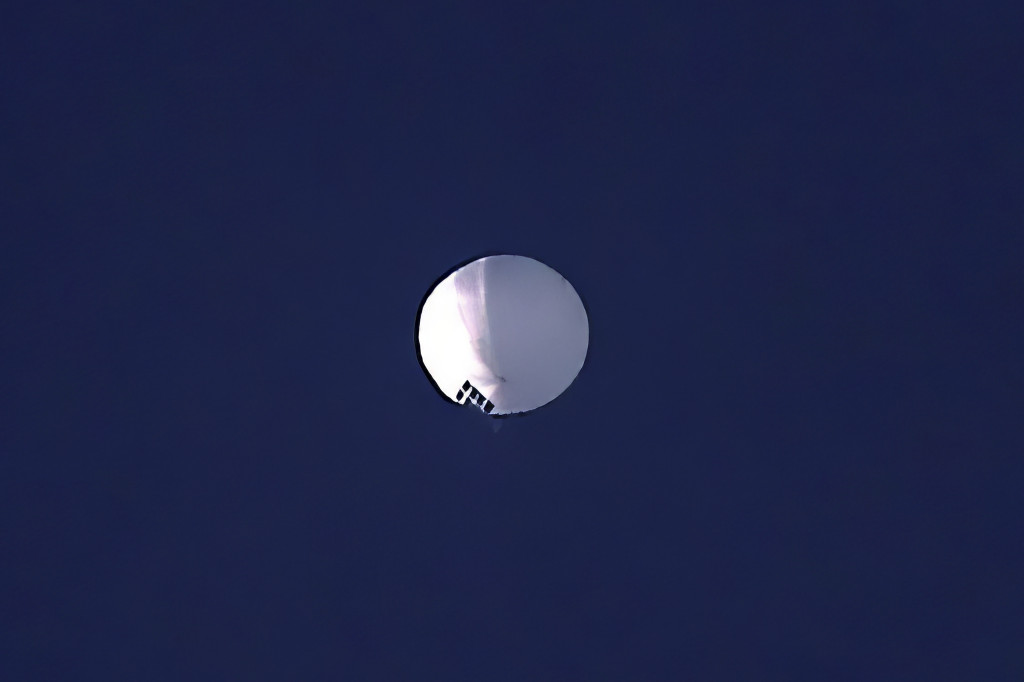 拜登早於1月28日已知悉有中國氣球飄進美國上空。美聯社