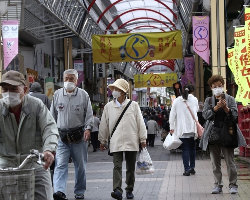 東京都尚未達標暫未能解除緊急狀態。AP