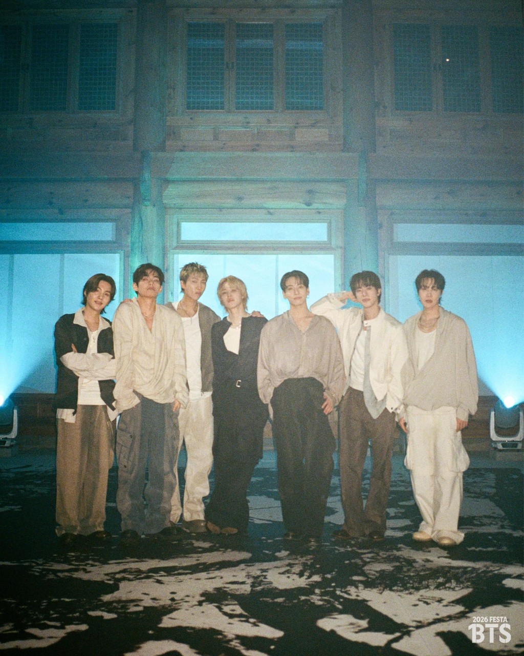 韓國天團BTS近日在世界盃中場表演。
