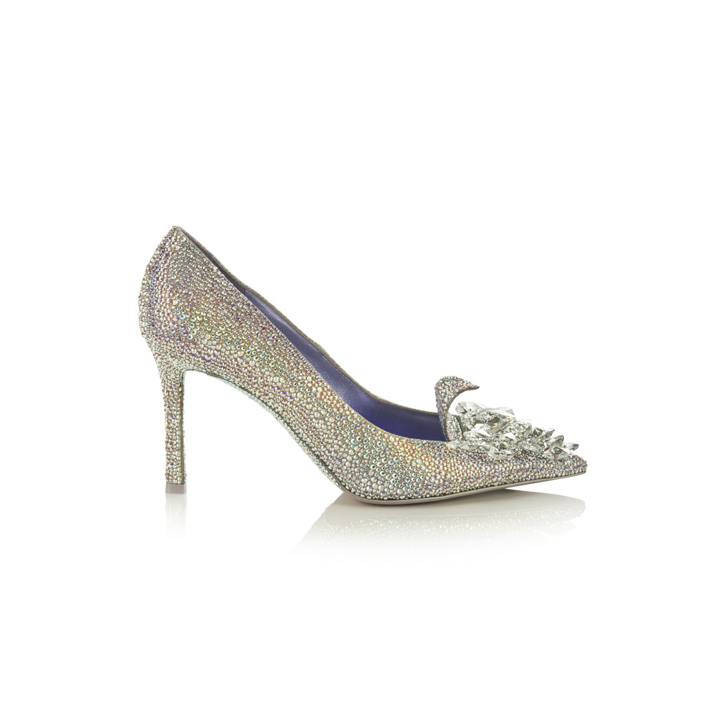 THE CRYSTAL SLIPPER 85。（$38,600/Jimmy Choo）