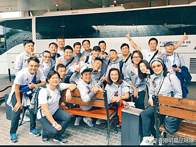 ■明星足球队浩浩荡荡到俄罗斯睇世界杯。