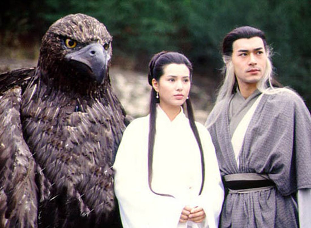李若彤1995年与古天乐演出无线剧《神雕侠侣》，被封“最美小龙女”。