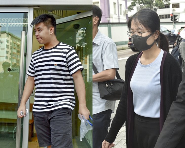 被告吳睿哲及蘇瑋善。 資料圖片