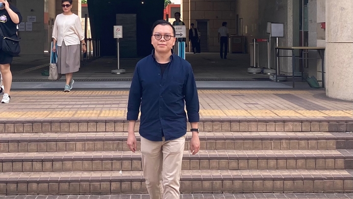 被告何啟明今日下午繼續於西九龍法院作供。資料圖片