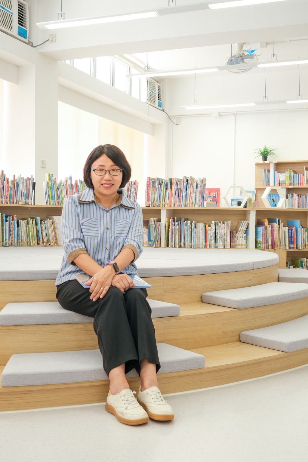 基督教宣道會宣基小學彭彩寶老師(圖:Vincent) 基督教宣道會宣基小學彭彩寶老師(圖:Vincent)