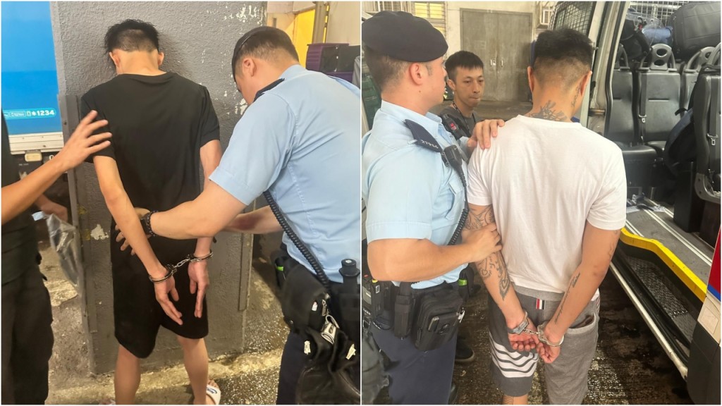 將軍澳厚德邨兩男販毒被捕 警檢霹靂可卡因及氯胺酮