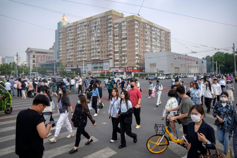 宁吉喆预料内地2023年的经济增长达5.2%。美联社