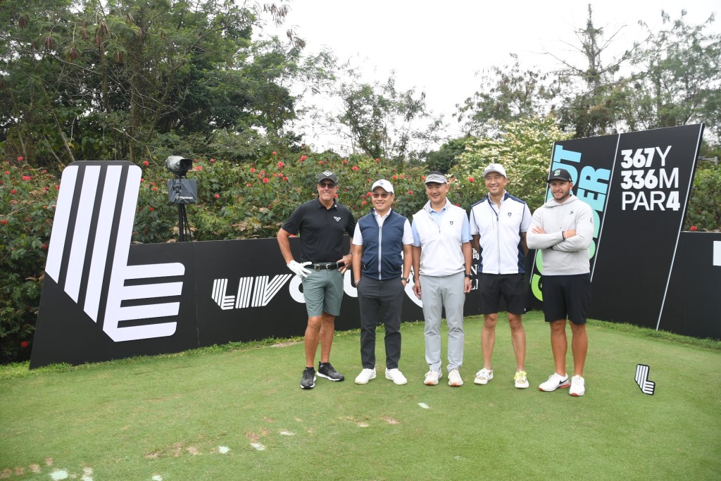 LIV Golf职业巡回赛香港站，将于周五至周日在粉岭球场举行。 吴家祺摄