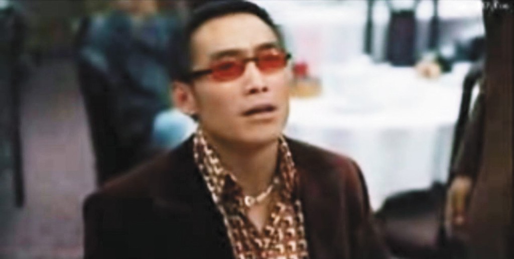 鄭浩南在電影《98古惑仔之龍爭虎鬥飾演黑道大反派「司徒浩南」。