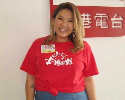 欣宜指學校屬A級成績,自嘲獲取B+成績已是籮底橙。
