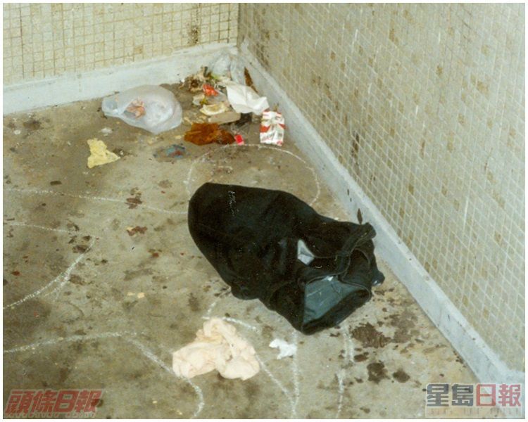 其中一名女死者陳屍現場及女死者衣物。資料圖片