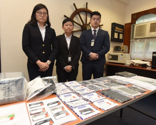 警方瓦解一個由香港人及南亞裔人士合作的盜竊及信用卡詐騙集團。