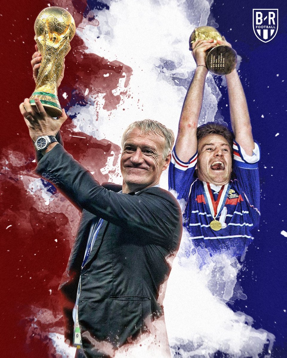 迪甘斯率先以法國隊長及教練身份，俱奪得世界盃冠軍，身為球王的施丹自然亦希望成就壯舉。