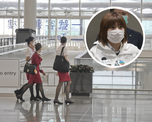 王思敏認為目前針對航班機組人員的檢疫措施,已經足夠。資料圖片