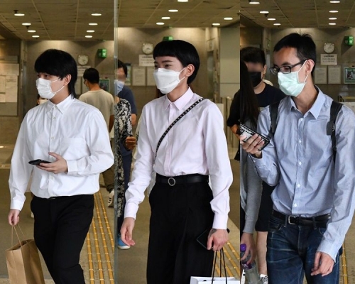 謝天豪、何恩傑及程耀鞍。
