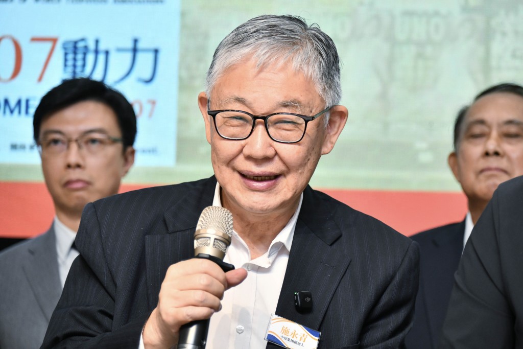 《am730》創辦人施永青。資料圖片 《am730》創辦人施永青。資料圖片